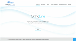 Desktop Screenshot of ortholine.pl